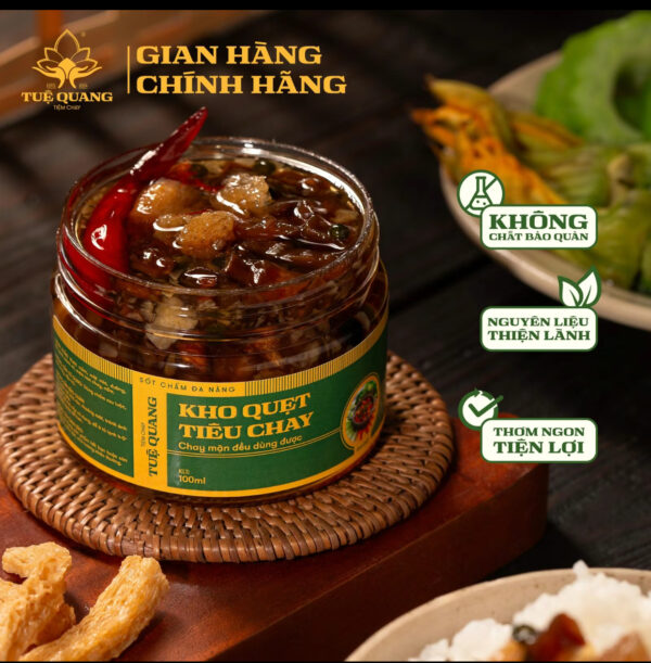 Sốt kho quẹt tiêu chay